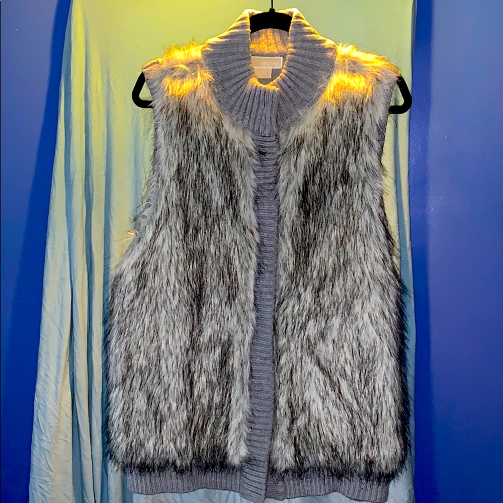Michael Kors Faux Fur Vest